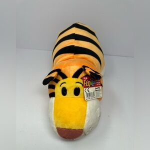 Flip 'a' Zoo 18” Reversible Soft Toy Theodore Tiger and Emma Elephant Flipazoo